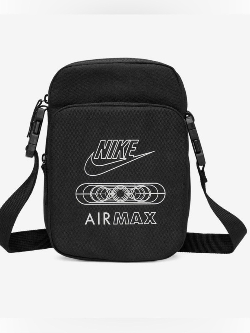 Unisex Nike Black Air Max Cross Body Bag